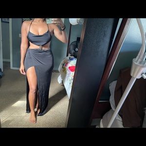 Brand new Michael Costello Maxi dress Small